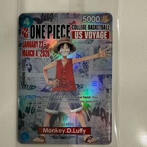 One Piece Monkey D. Luffy Trading Card